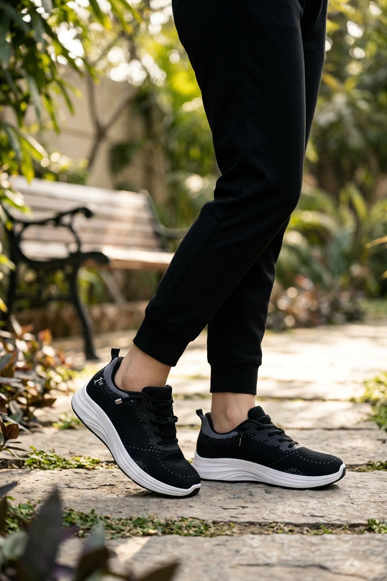 Women Sneaker Shoes Black 0440882
