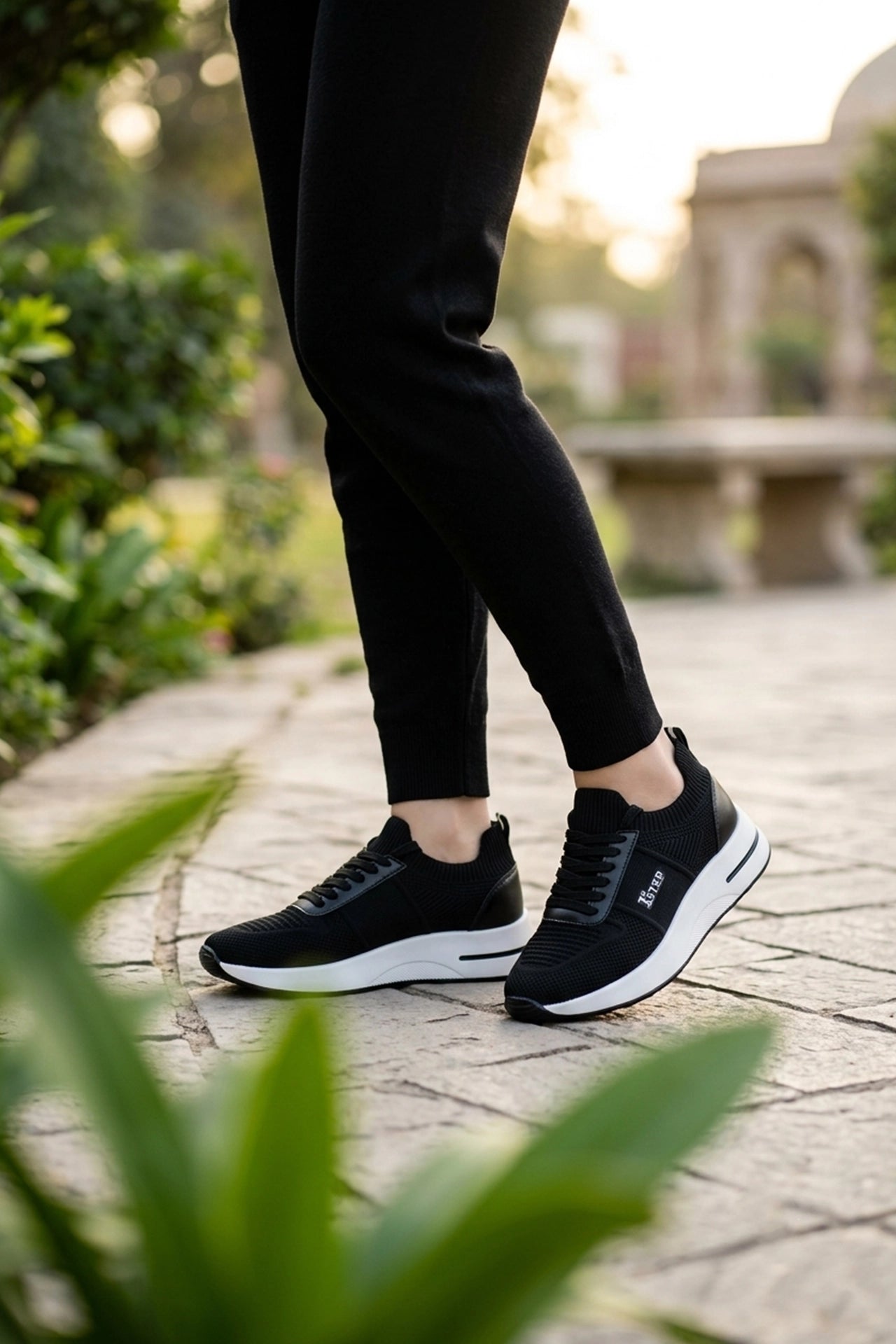 Women Sneaker Shoes Black 0440912