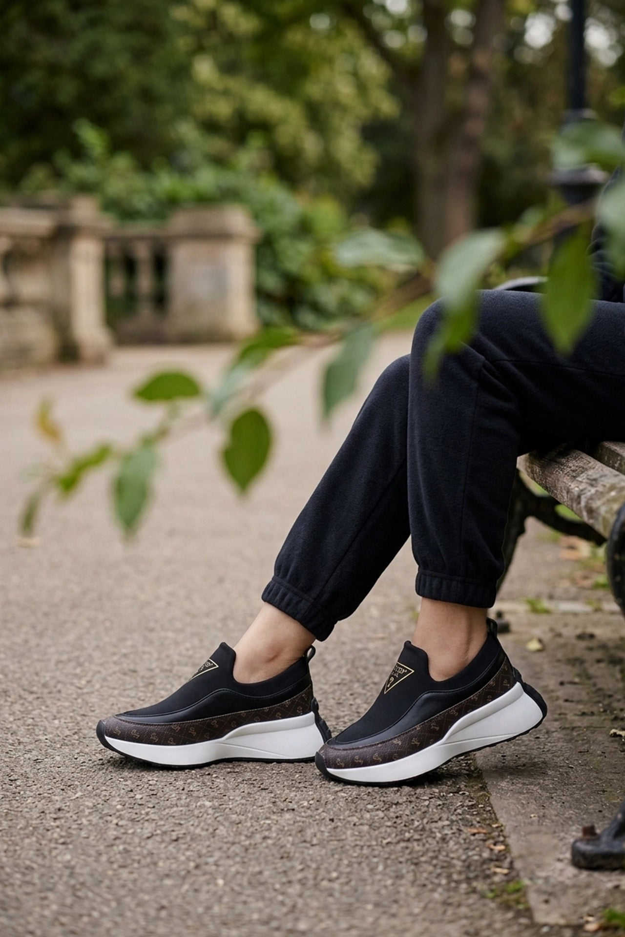 Women Sneaker Shoes Black 0440914