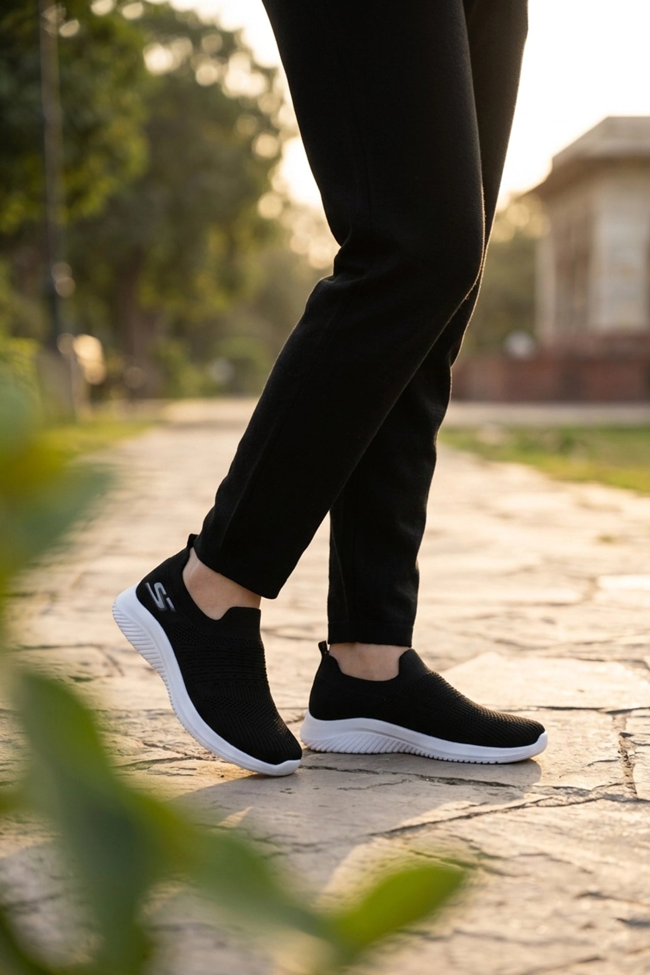 Women Sneaker Shoes Black 0441017