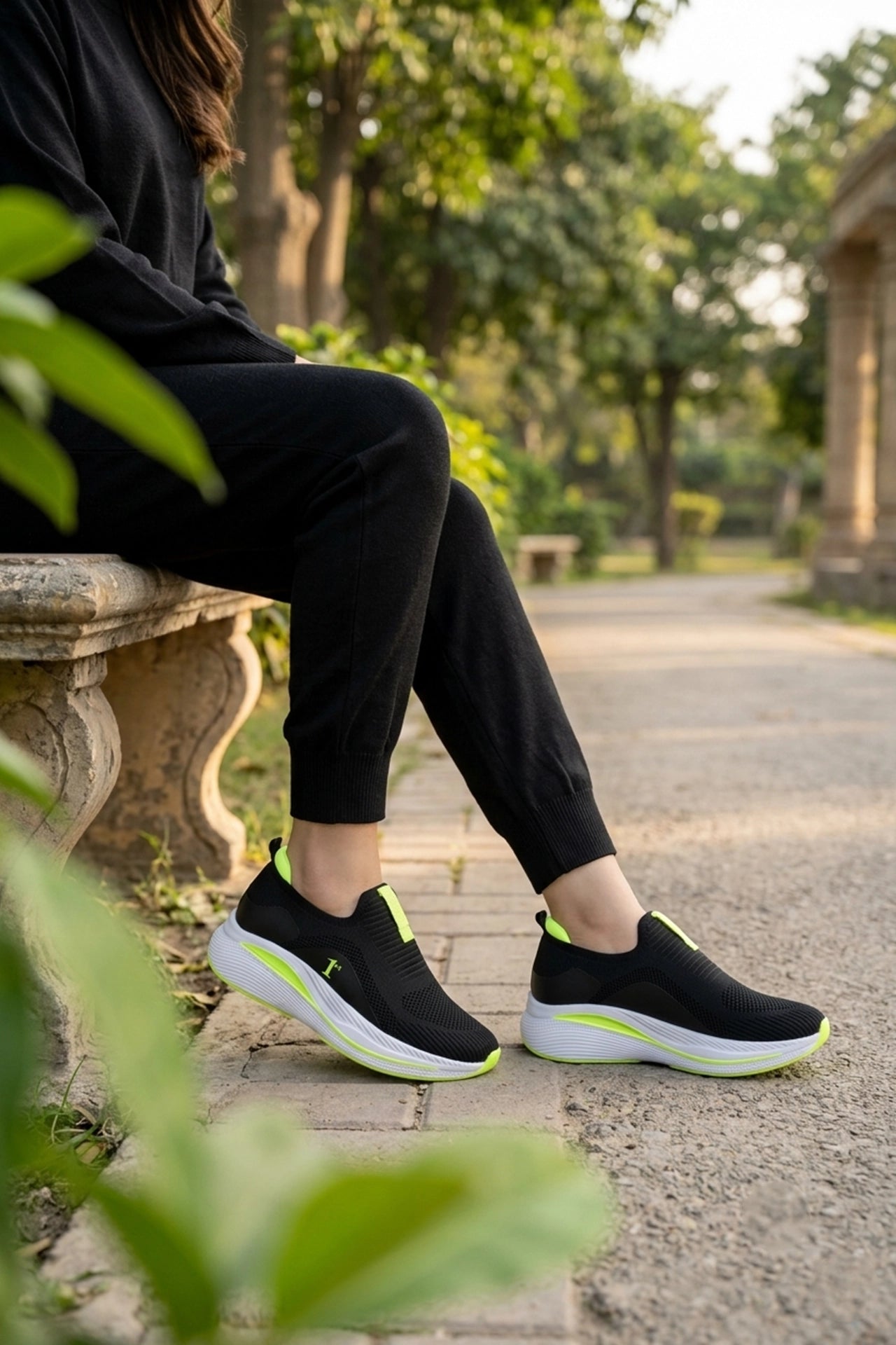 Women Sneaker Shoes Black 0441027