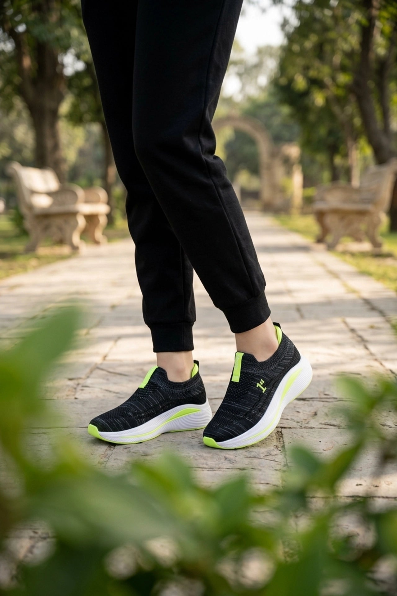 Women Sneaker Shoes Black 0441030