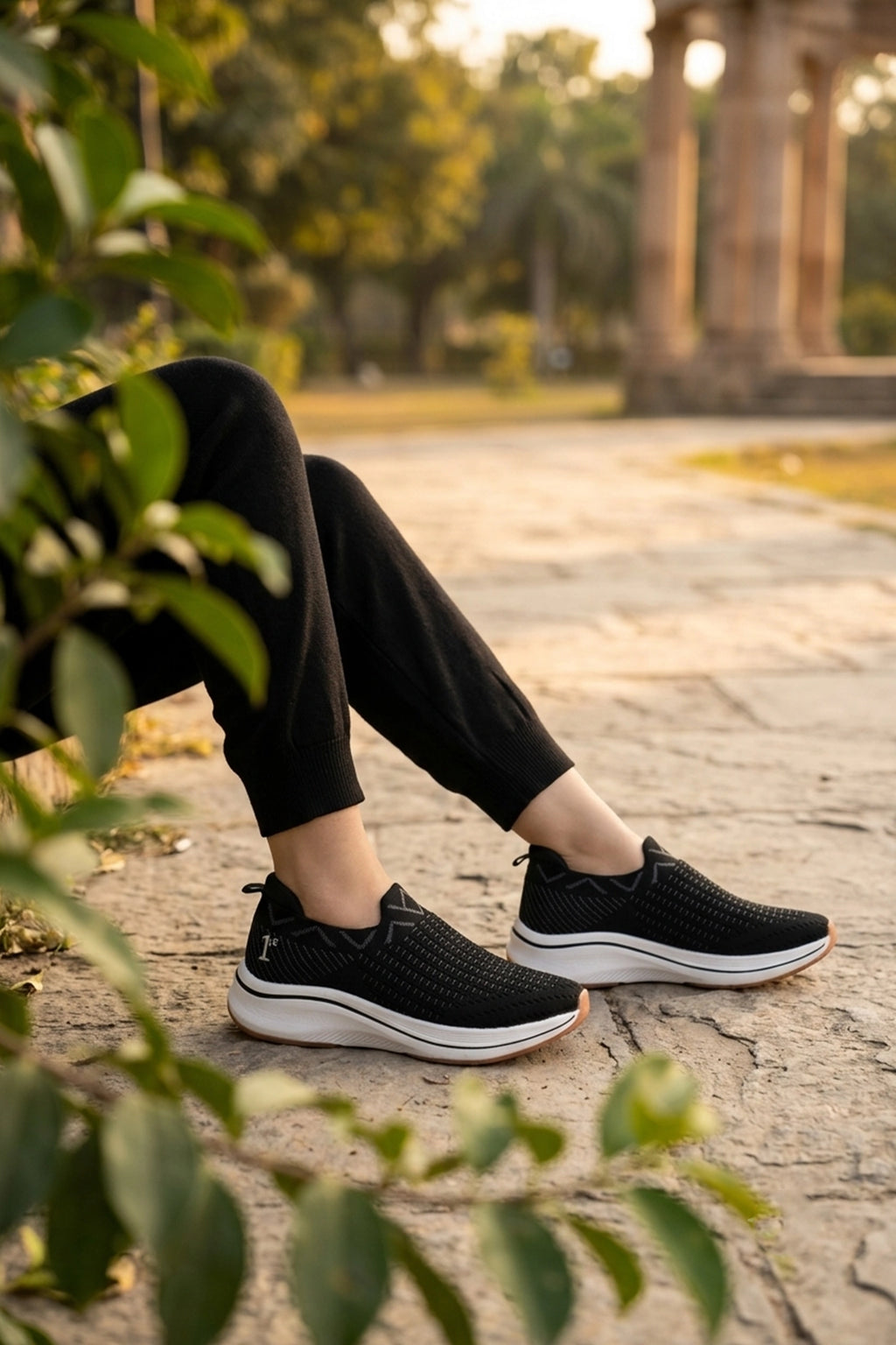 Women Sneaker Shoes Black 0441031