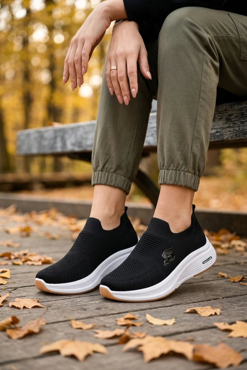 Women Sneaker Shoes Black 0441074