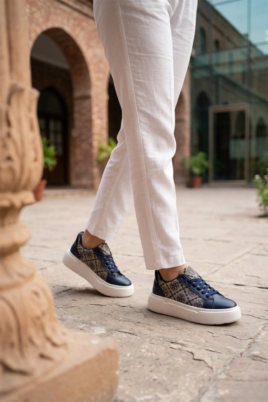 Women Sneaker Shoes Blue 0440644