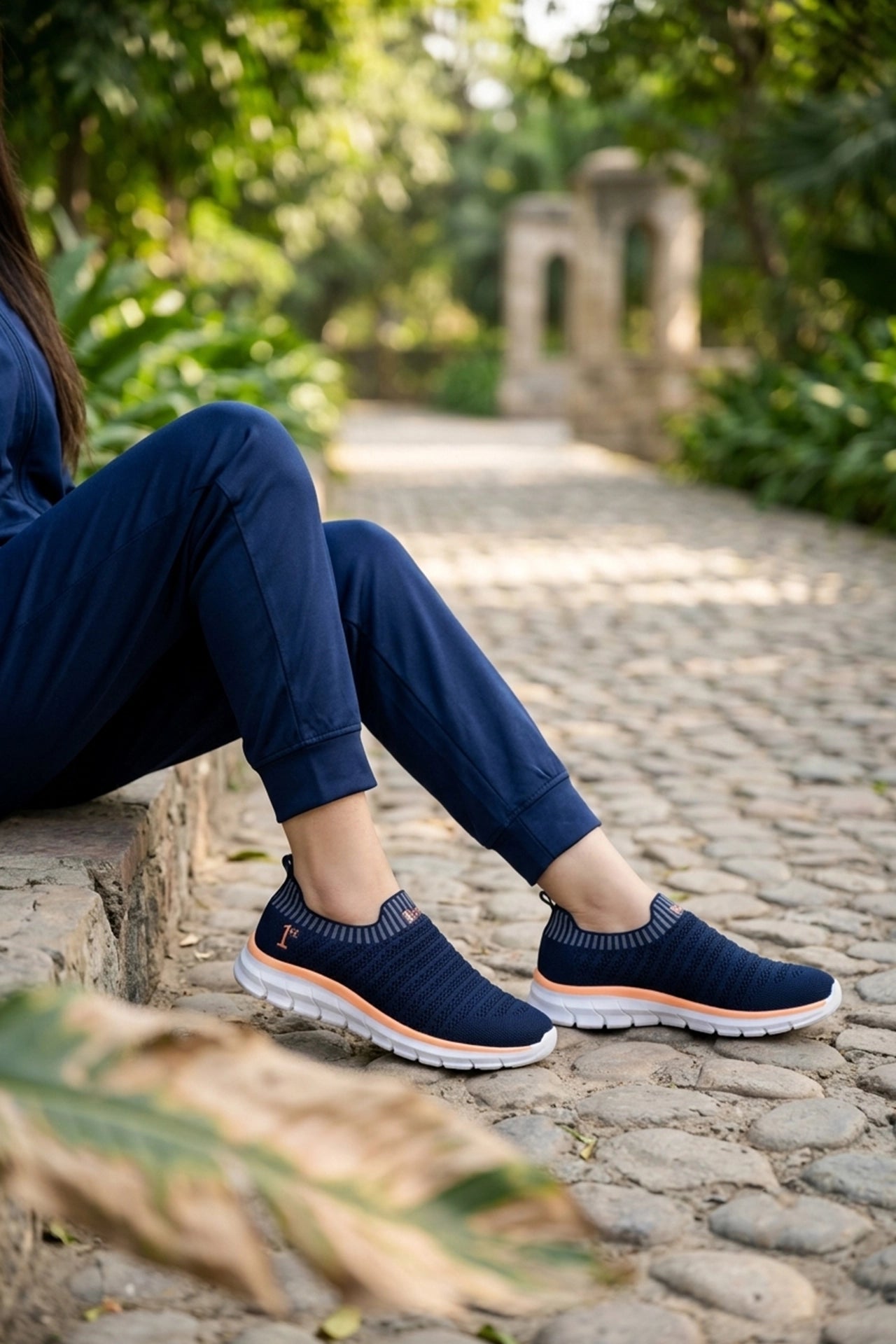 Women Sneaker Shoes Blue 0441000