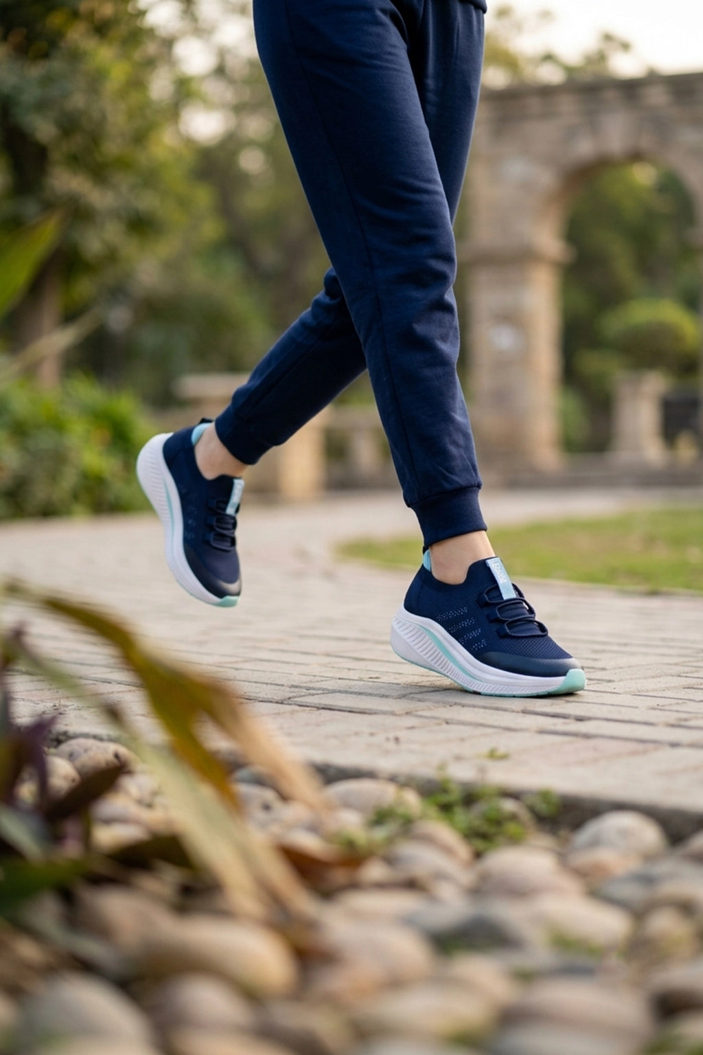 Women Sneaker Shoes Blue 0441002