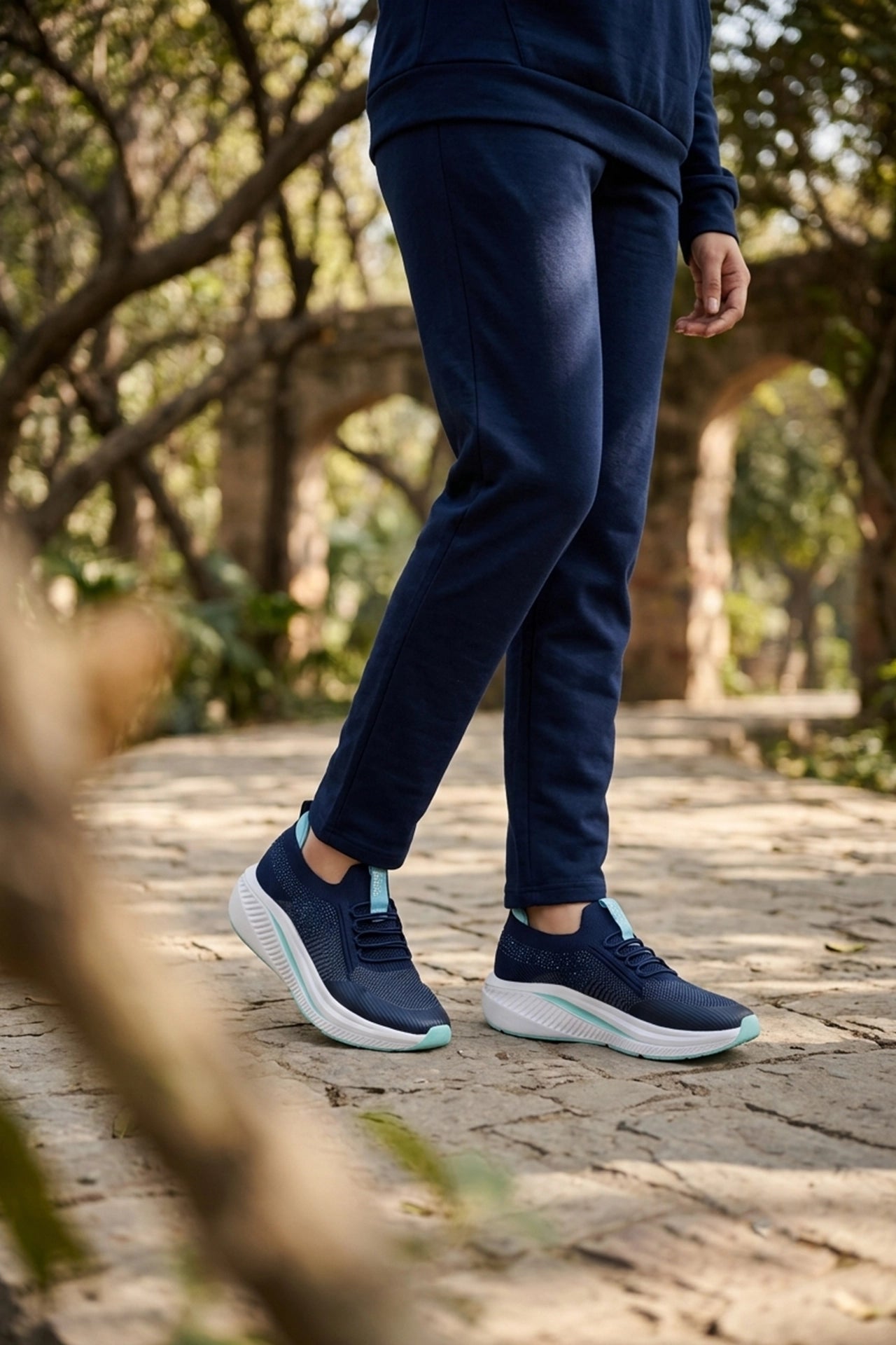 Women Sneaker Shoes Blue 0441003