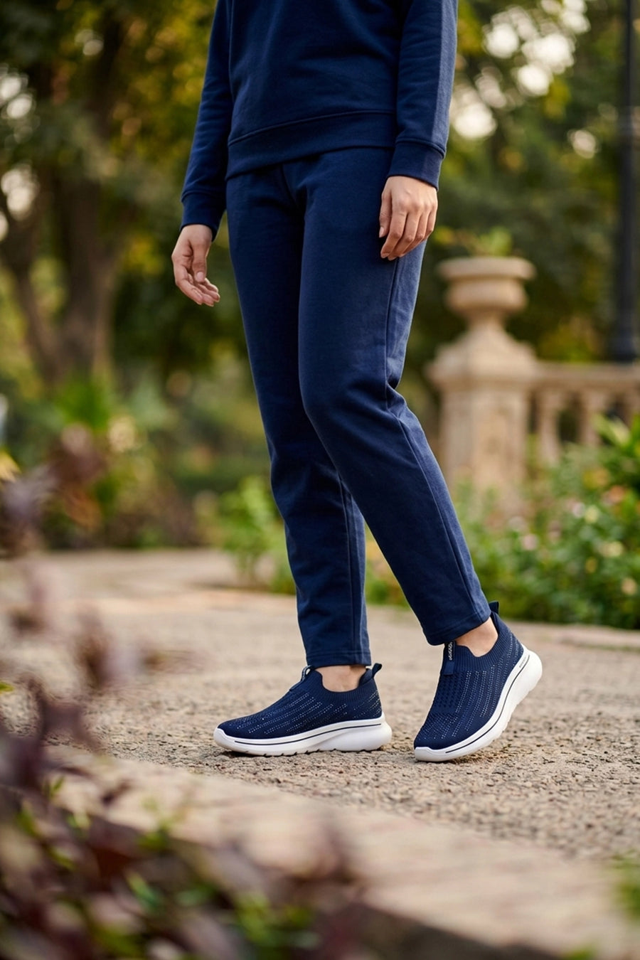 Women Sneaker Shoes Blue 0441034