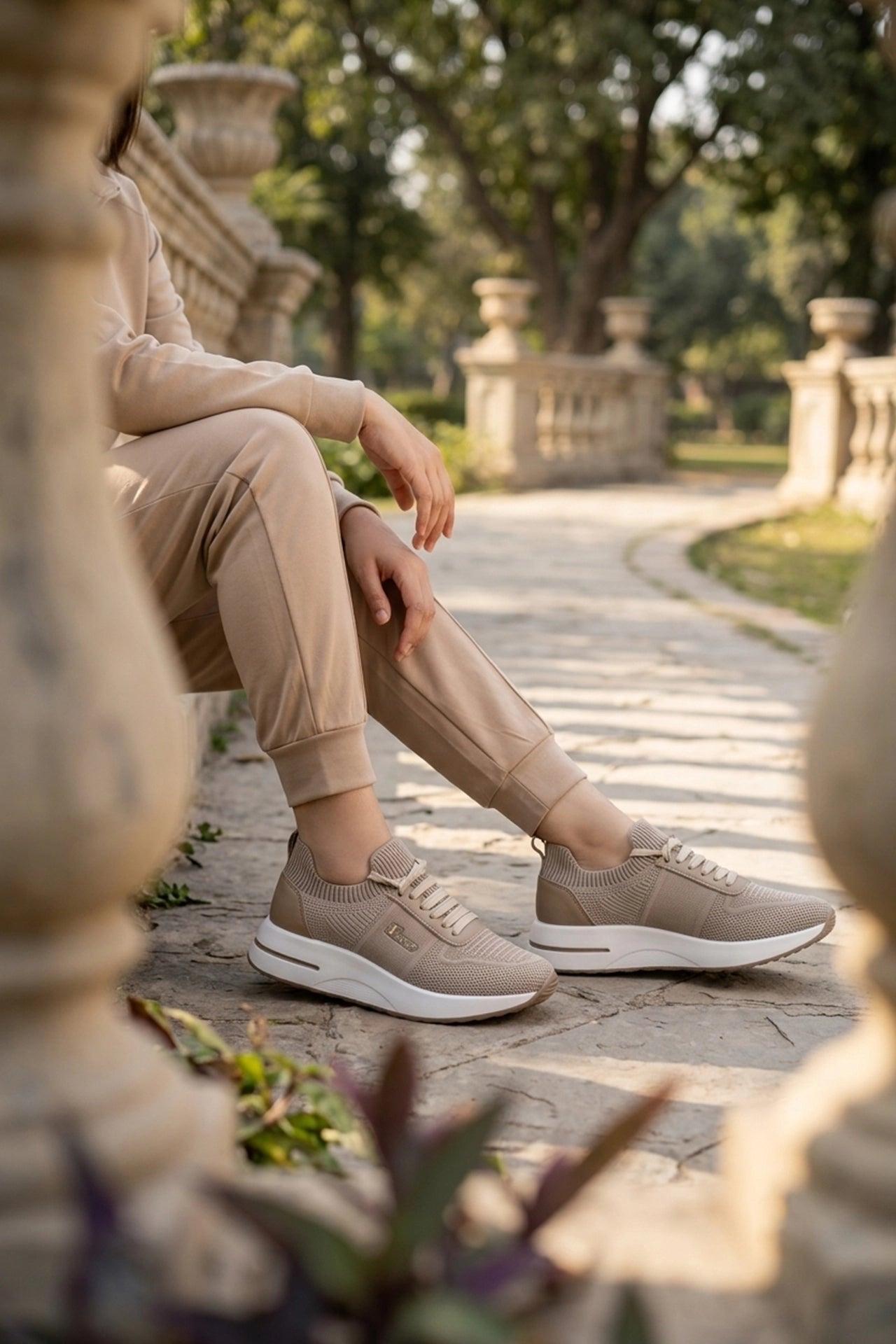 Women Sneaker Shoes Fawn 0440912