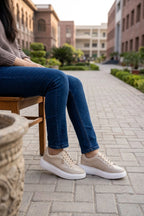 Women Sneaker Shoes Fawn 0440932