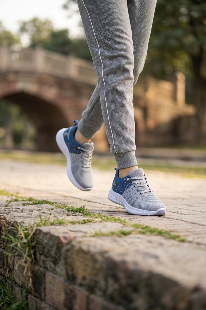 Women Sneaker Shoes Gray 0440888