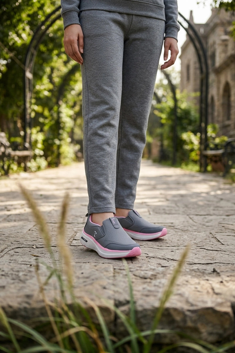 Women Sneaker Shoes Gray 0440902