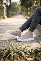 Women Sneaker Shoes Gray 0440911