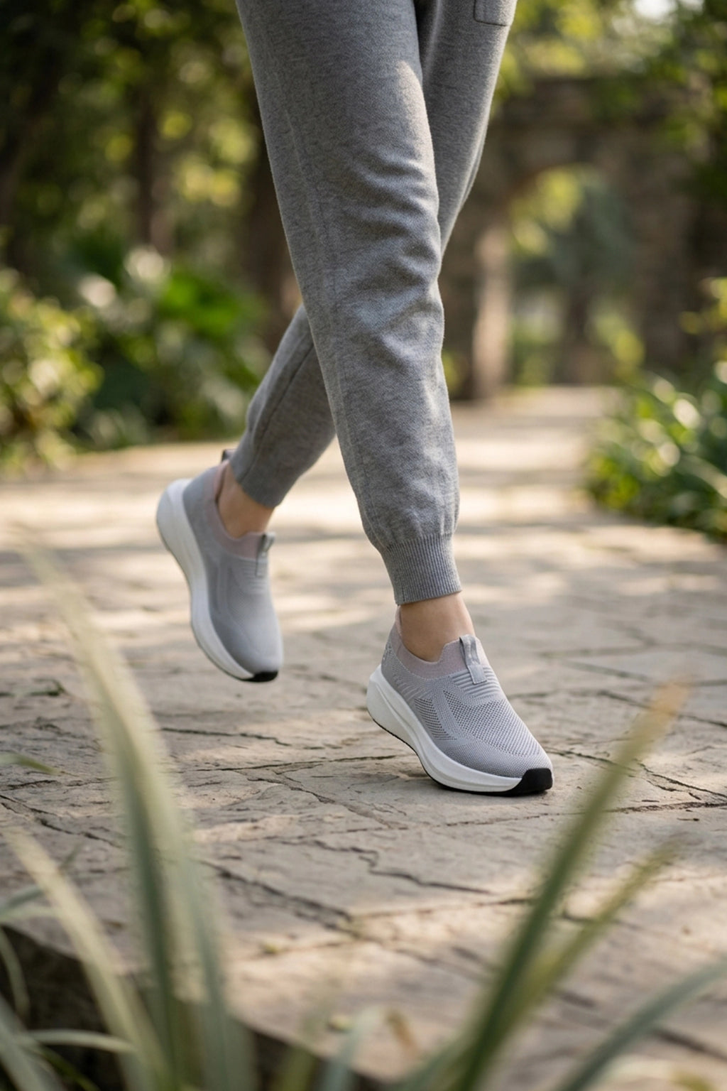 Women Sneaker Shoes Gray 0440999