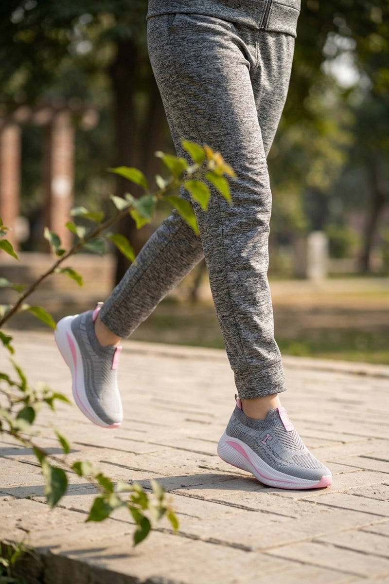 Women Sneaker Shoes Gray 0441030