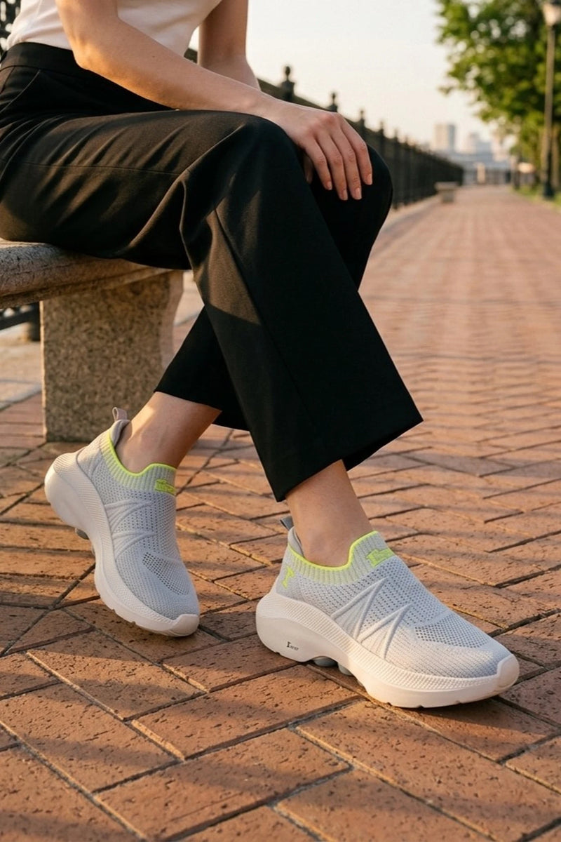 Women Sneaker Shoes Gray 0441071
