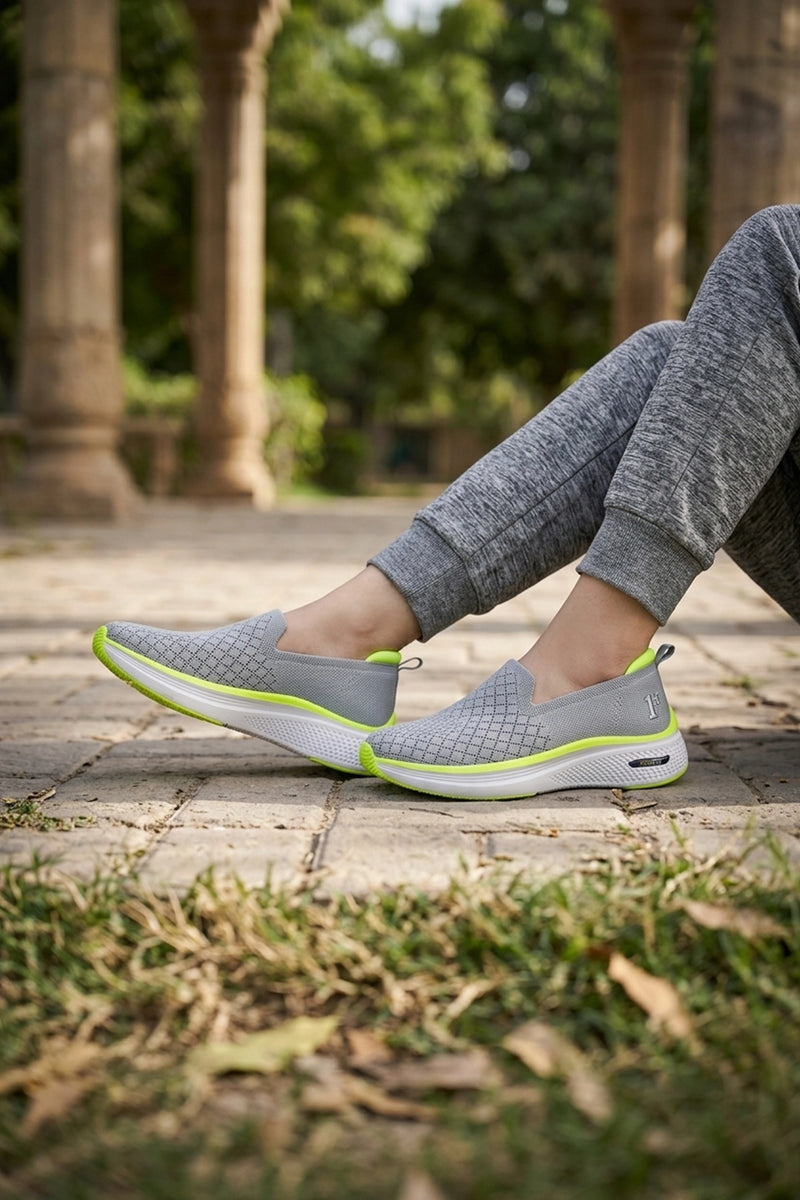 Women Sneaker Shoes Grey 0440866