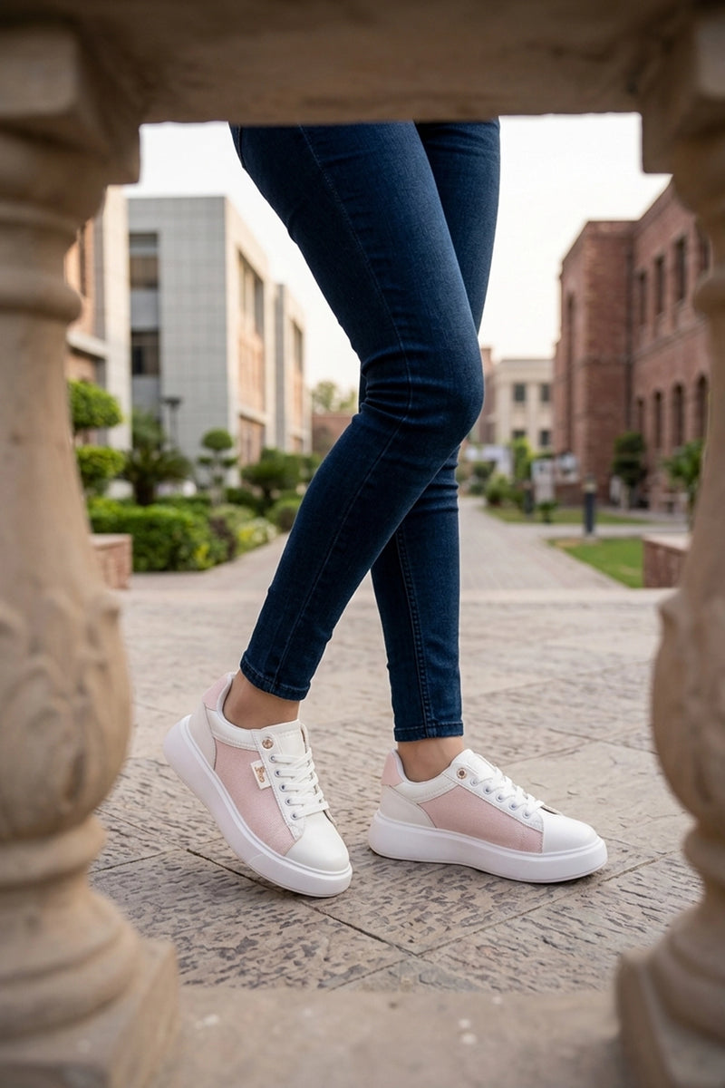Women Sneaker Shoes Pink 0440875