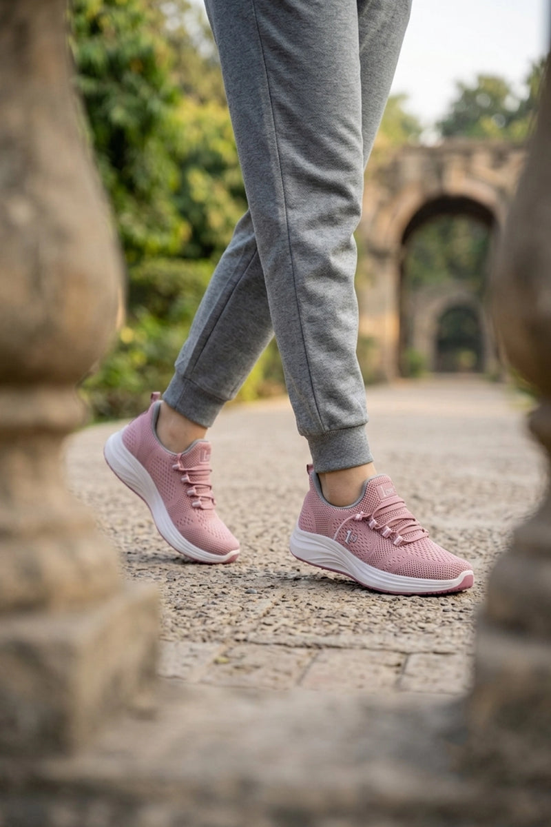 Women Sneaker Shoes Pink 0440881