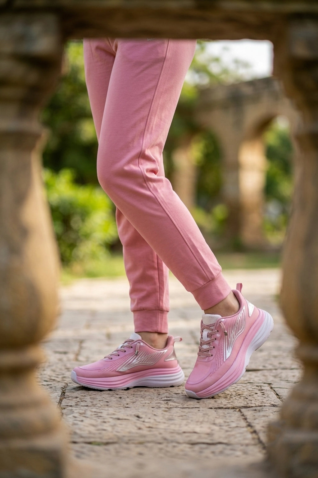 Women Sneaker Shoes Pink 0440883