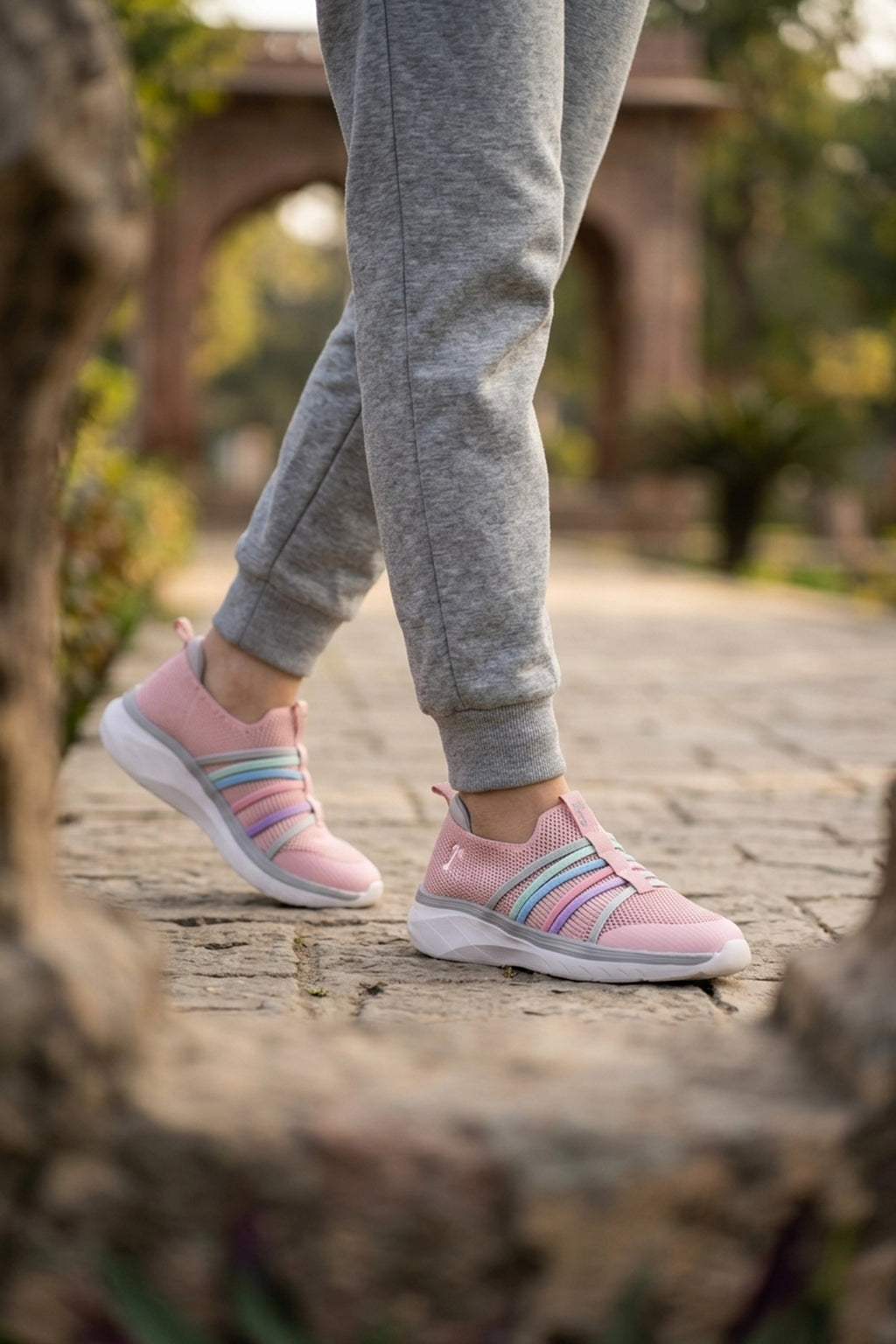 Women Sneaker Shoes Pink 0440893