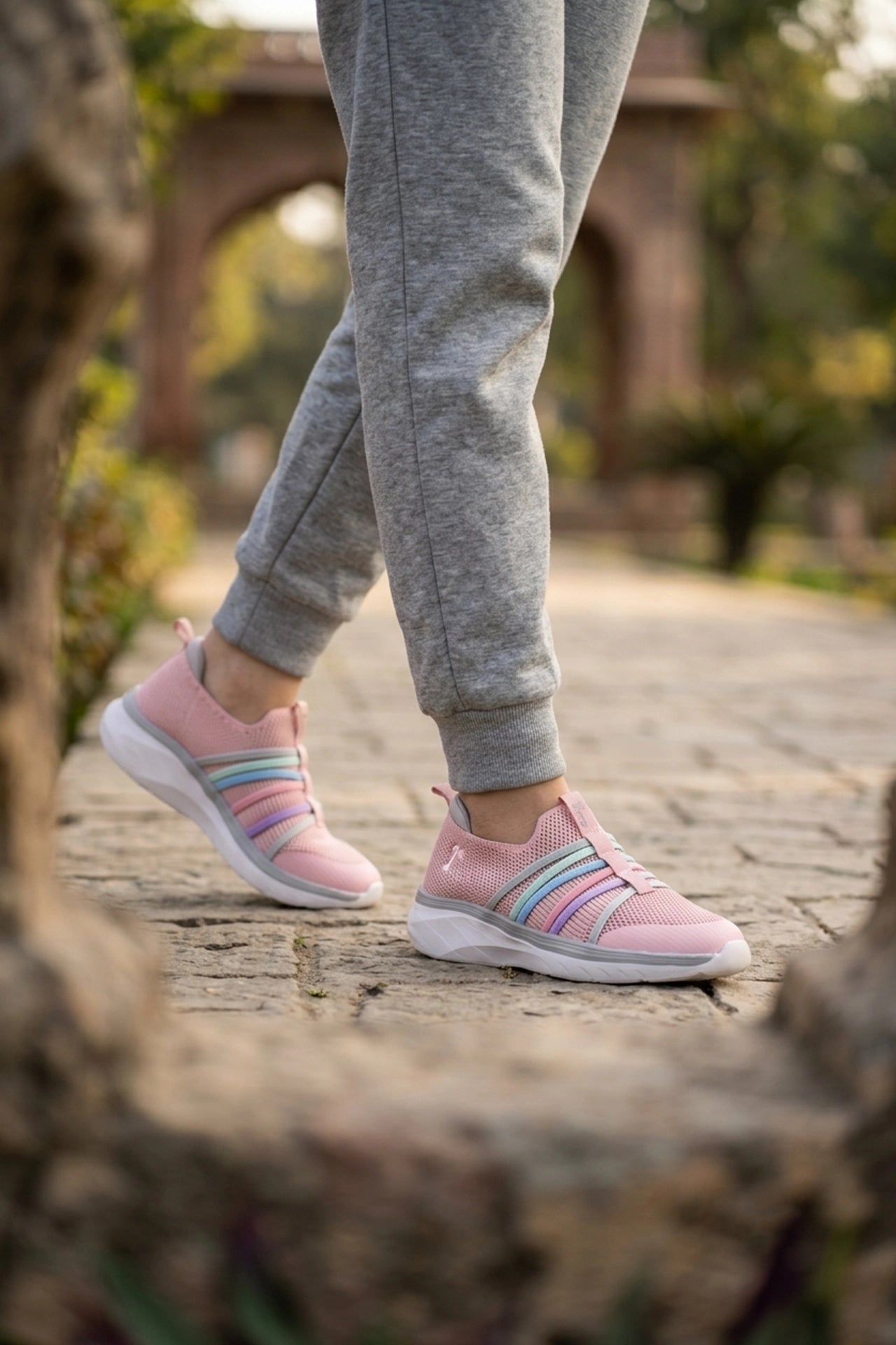 Women Sneaker Shoes Pink 0440893
