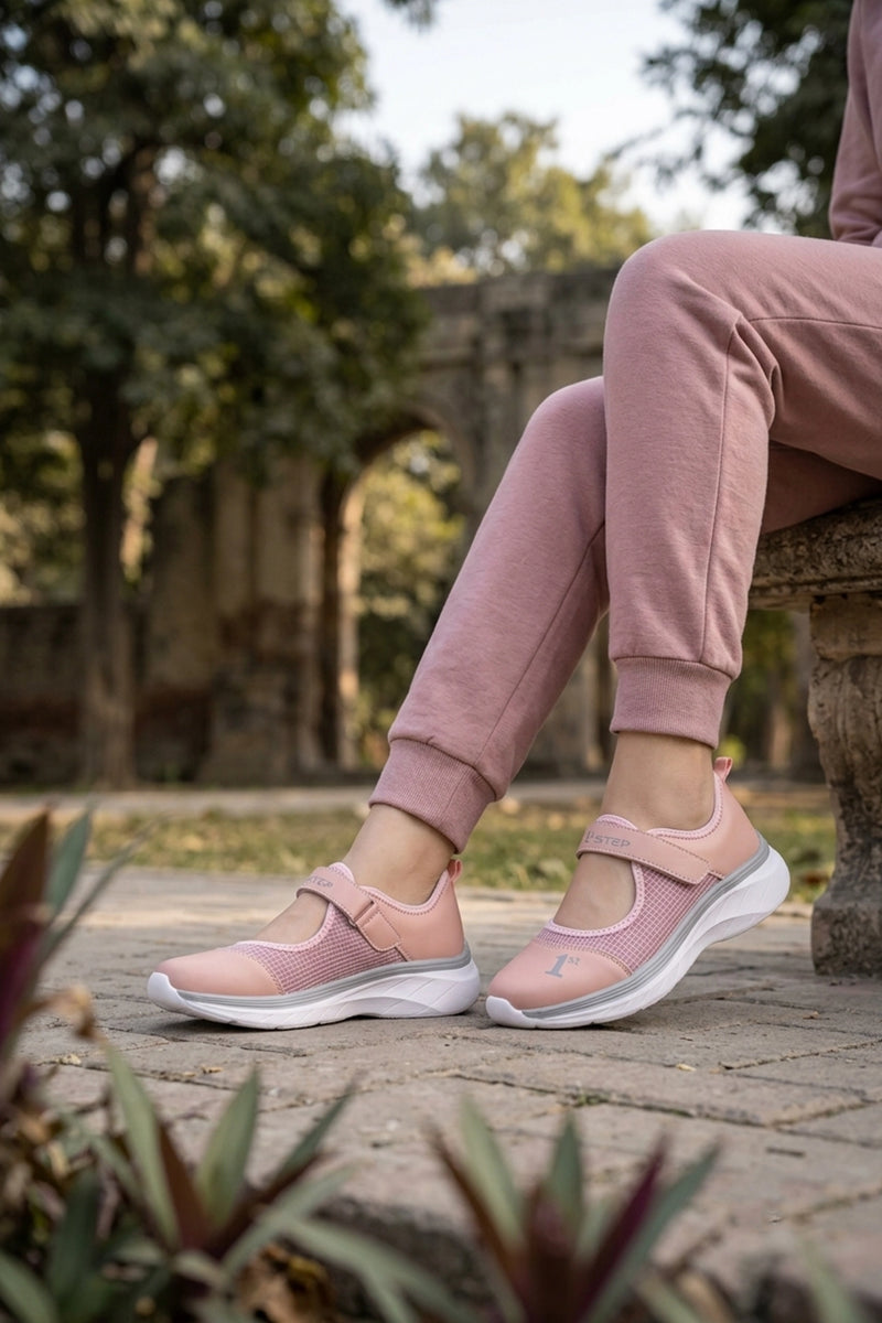 Women Sneaker Shoes Pink 0440901