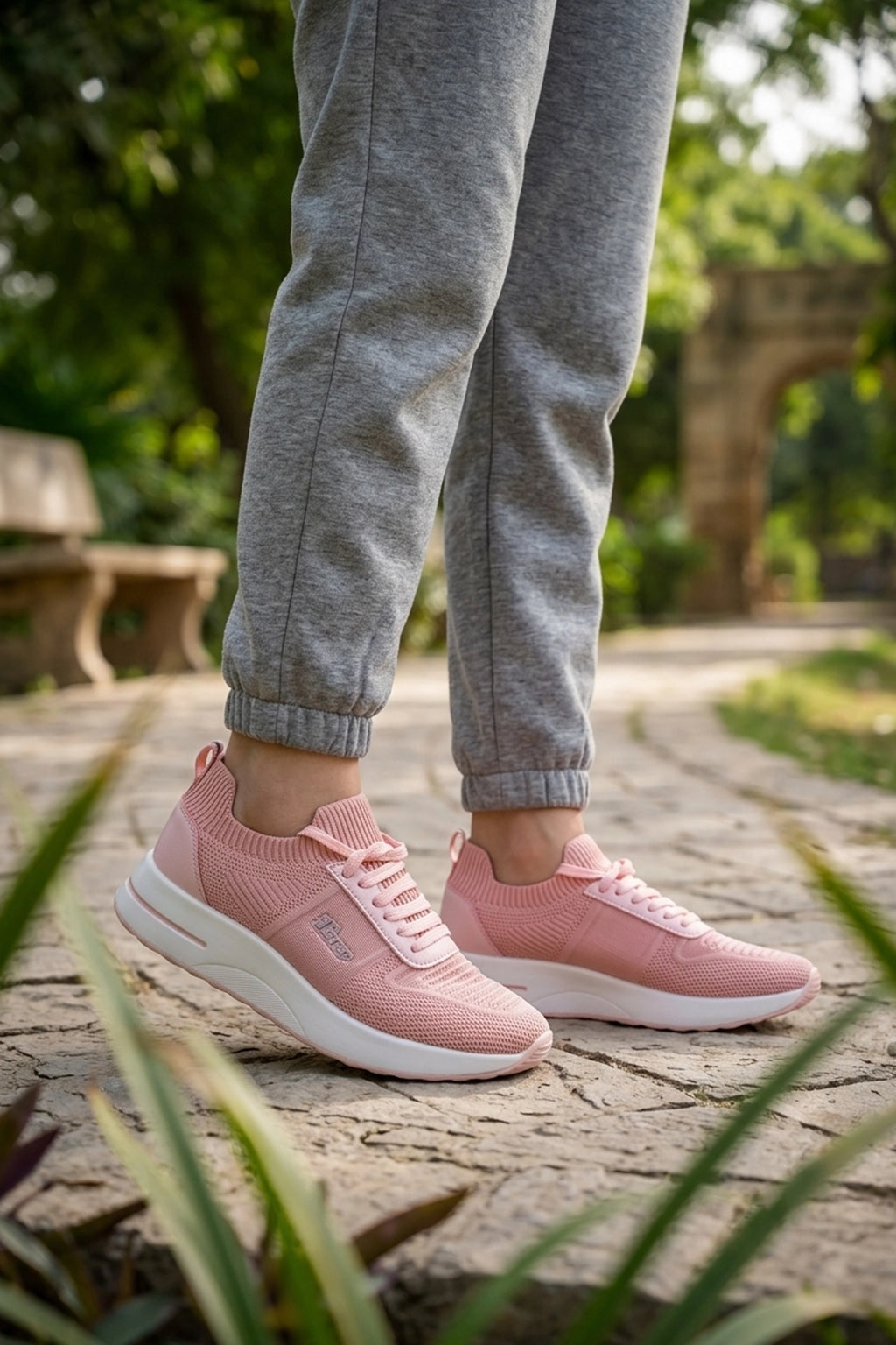 Women Sneaker Shoes Pink 0440912