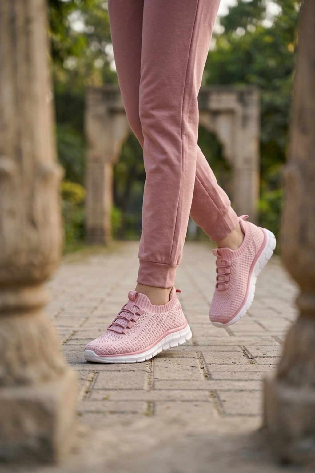 Women Sneaker Shoes Pink 0440996