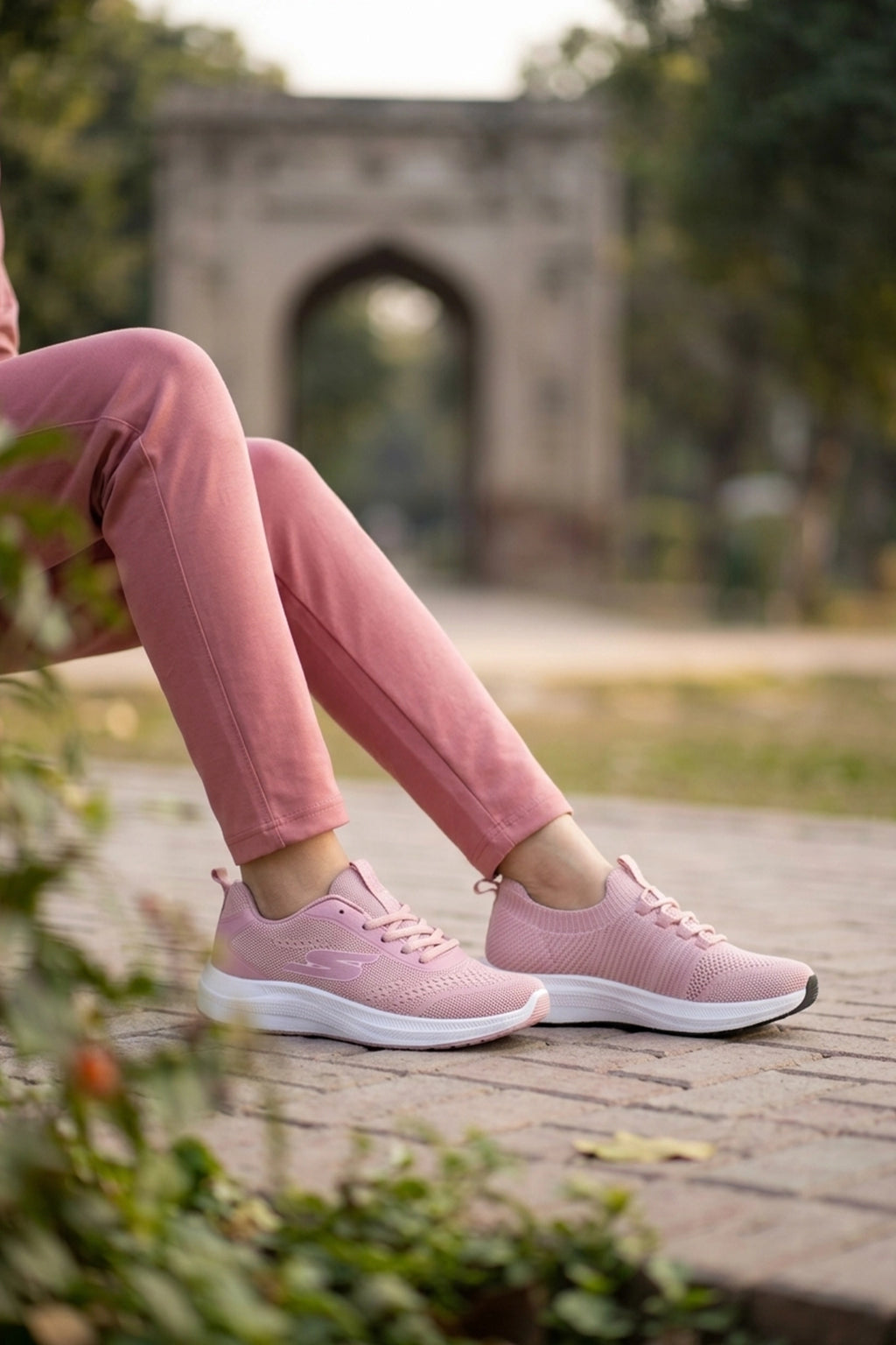 Women Sneaker Shoes Pink 0441015