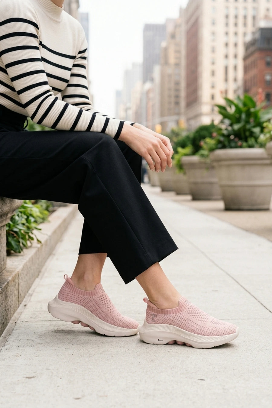 Women Sneaker Shoes Pink 0441069