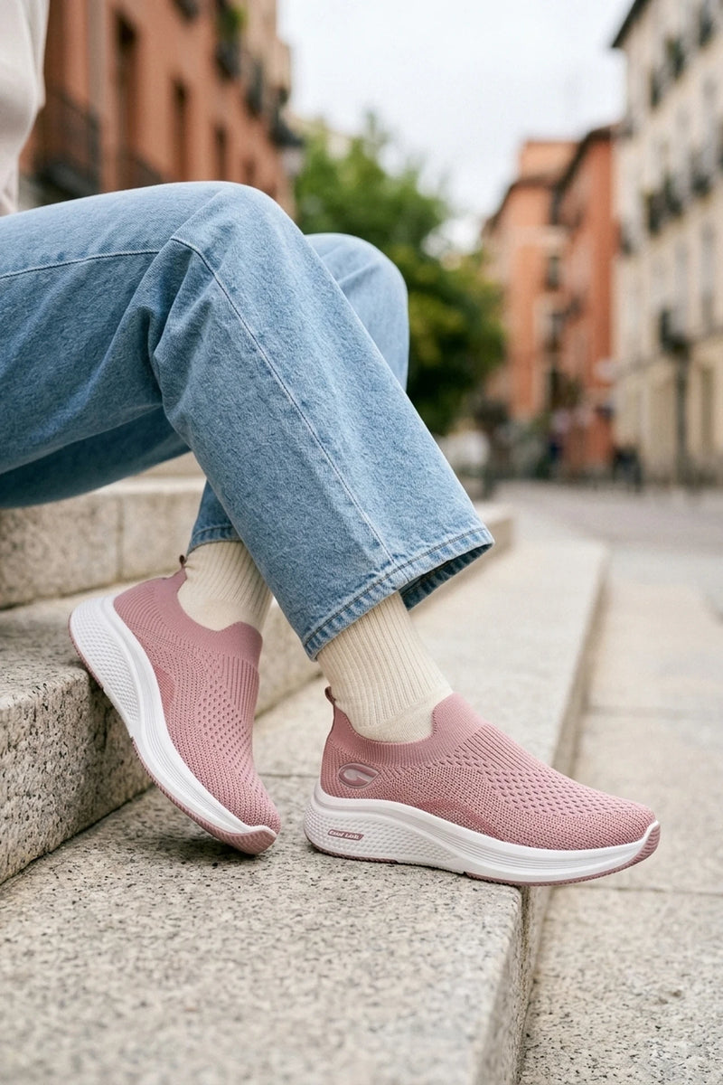 Women Sneaker Shoes Pink 0441073