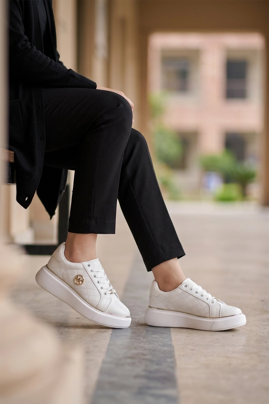Women Sneaker Shoes White 0440509