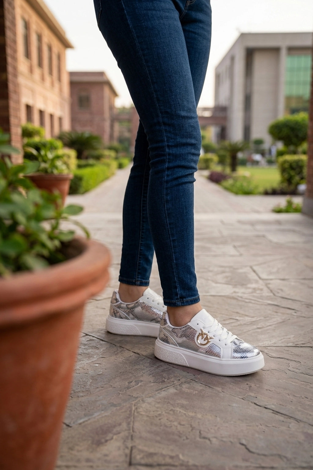 Women Sneaker Shoes White 0440872