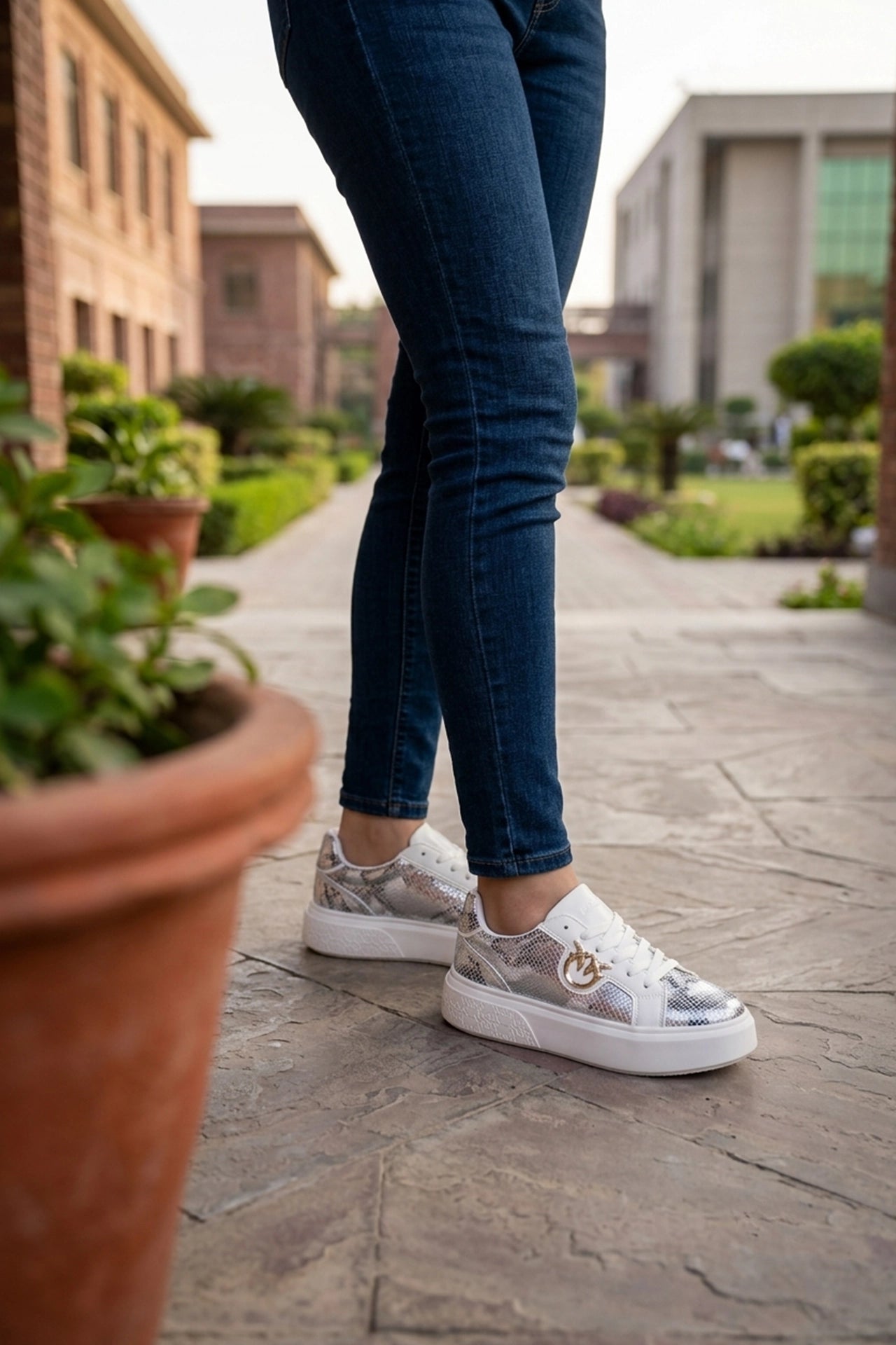 Women Sneaker Shoes White 0440872