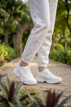 Women Sneaker Shoes White 0440876