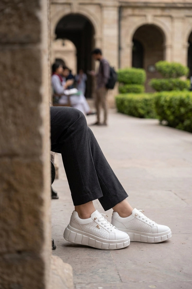 Women Sneaker Shoes White 0440937