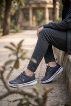 Women Womens Gray Sneakers 0440805