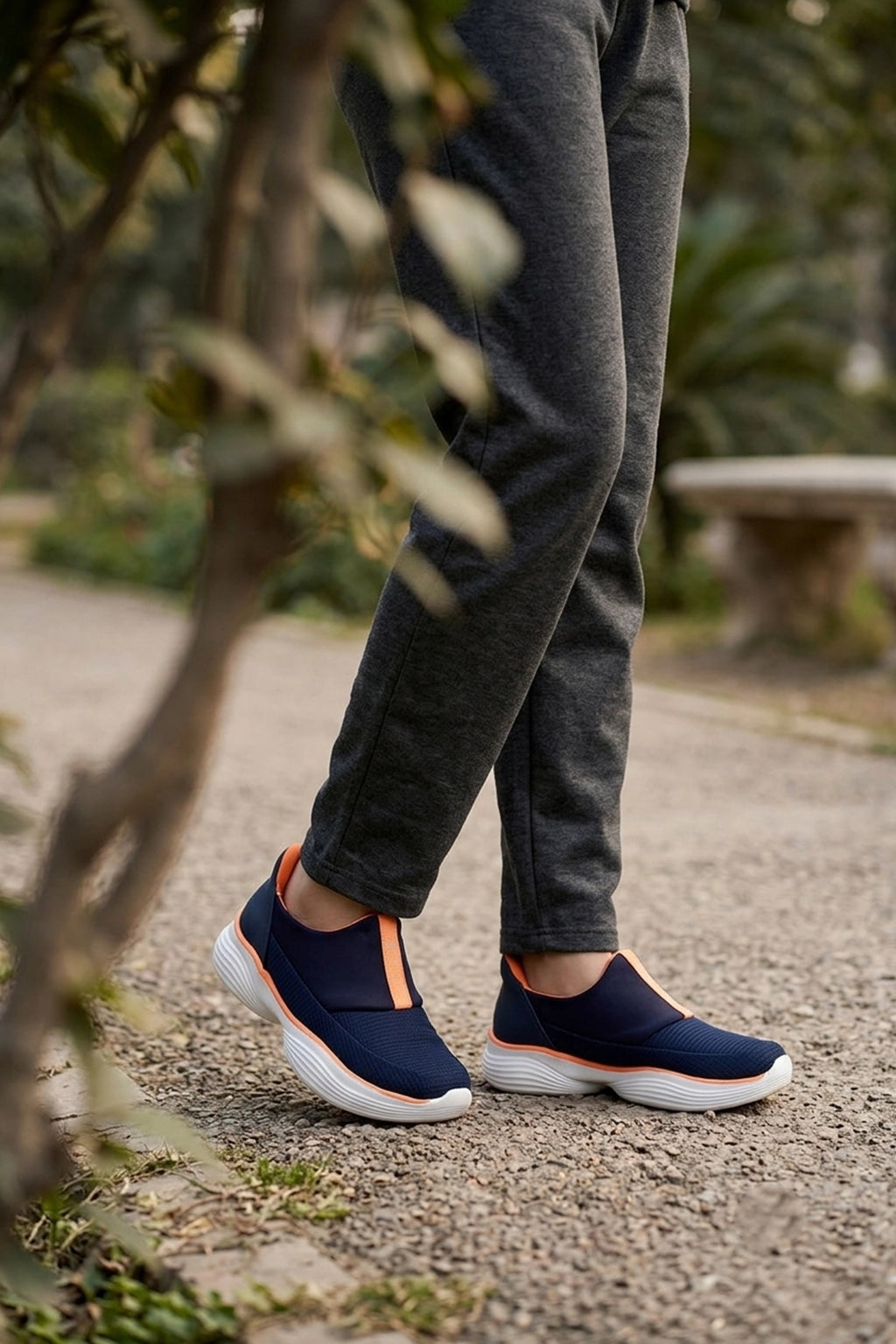 Women Womens Navy Blue Sneakers 0440854