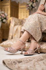 Womens Gold Bridal Sandals 0421503