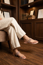 Womens Peach Fancy Slippers 0412871