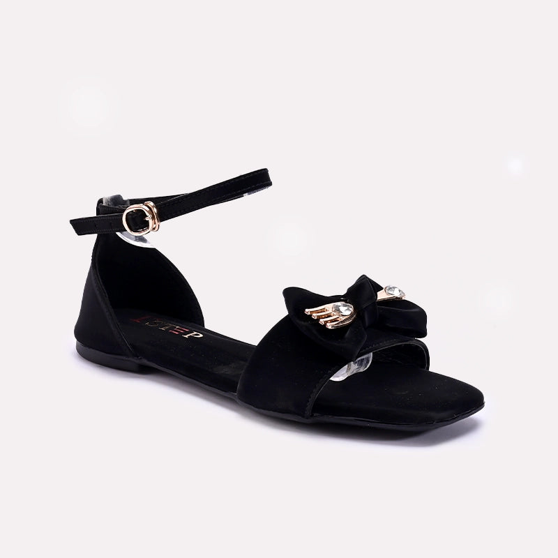 Womens Black Fancy Sandals 0421408
