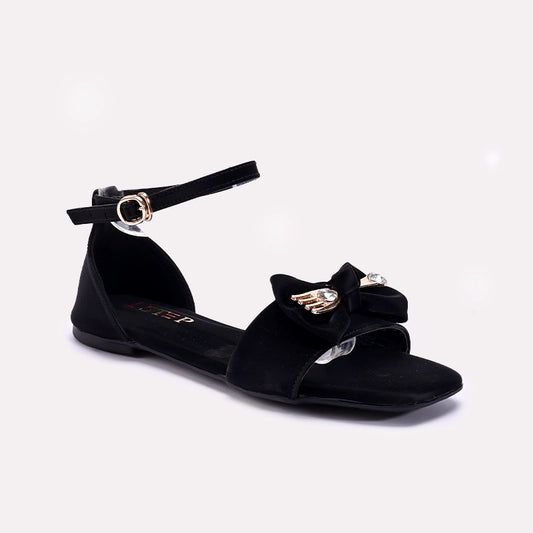 Womens Black Fancy Sandals 0421408