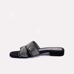 Womens Black Fancy Slippers 0413022