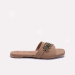 Womens Fawn Casual Flat Slippers 0412948