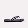 adeline women black flat slippers