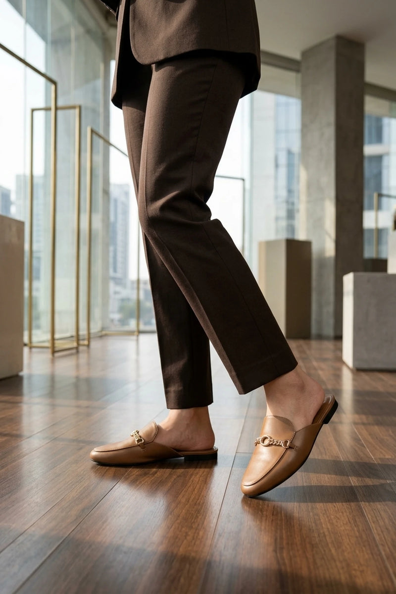 Slip-on mule Brown 0470100