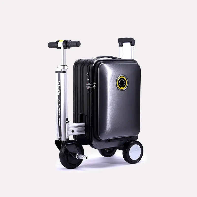airwheel black electric bike luggage bag