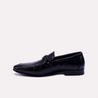 albert black formal loafers for men